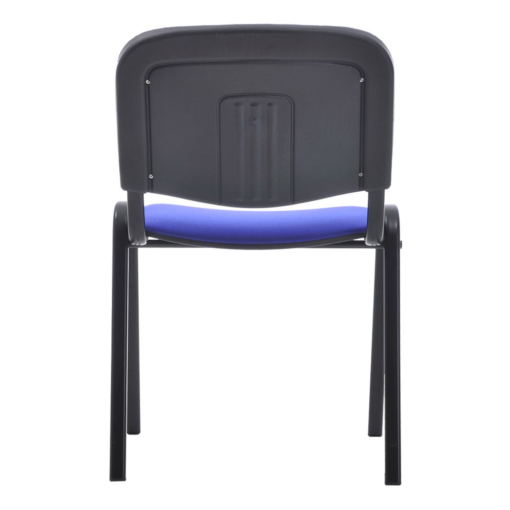 Стул Helmi HL-F01 "Изо", каркас черный, обивка ткань синяя