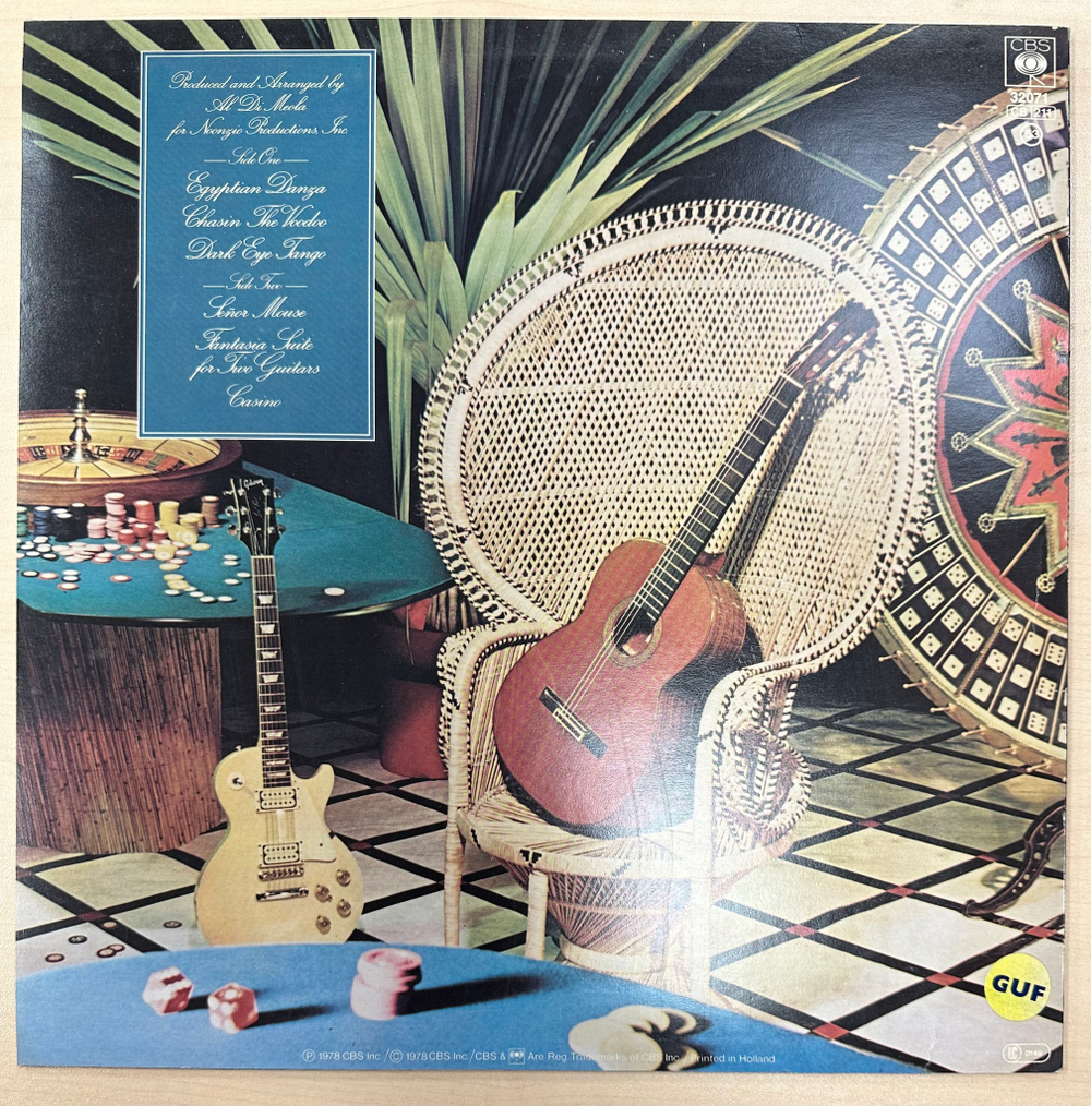 Al Di Meola - Casino (Голландия 1978г.)