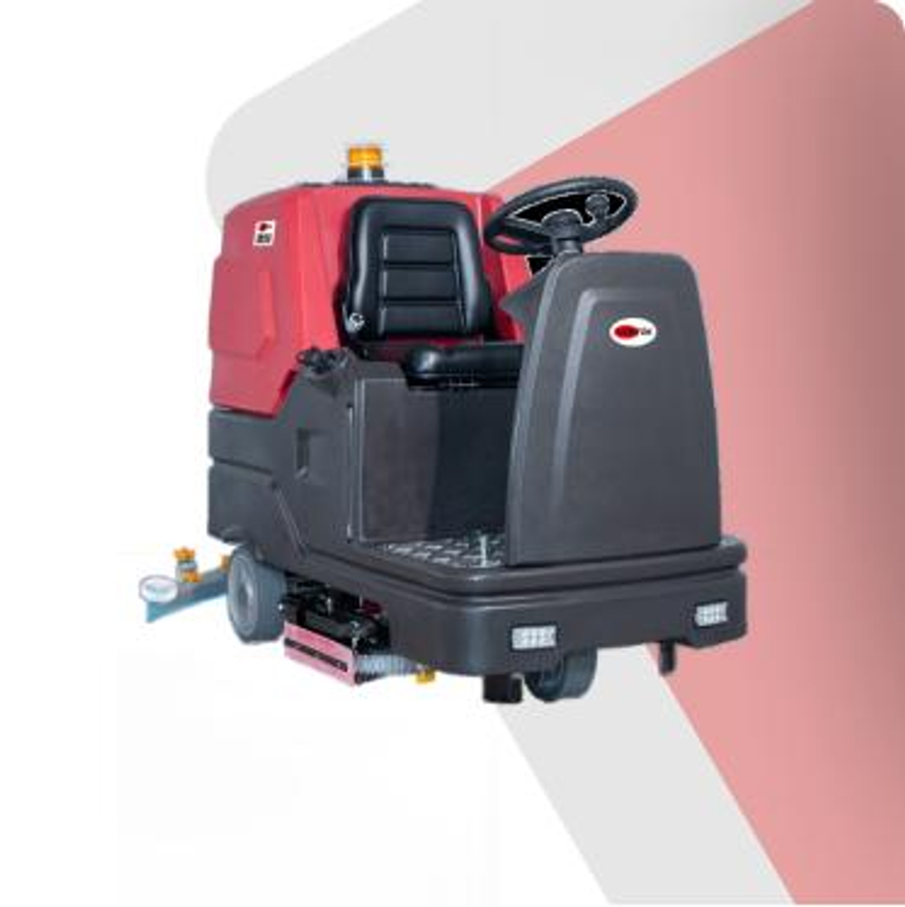 Аккумуляторная поломоечная машина с местом оператора Vostok BR150 (с литиевой АКБ 150Ач) - 2х щетки