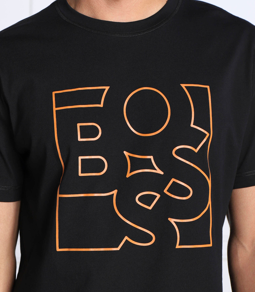 футболка teetrury 2 BOSS ORANGE - черный(50478776)