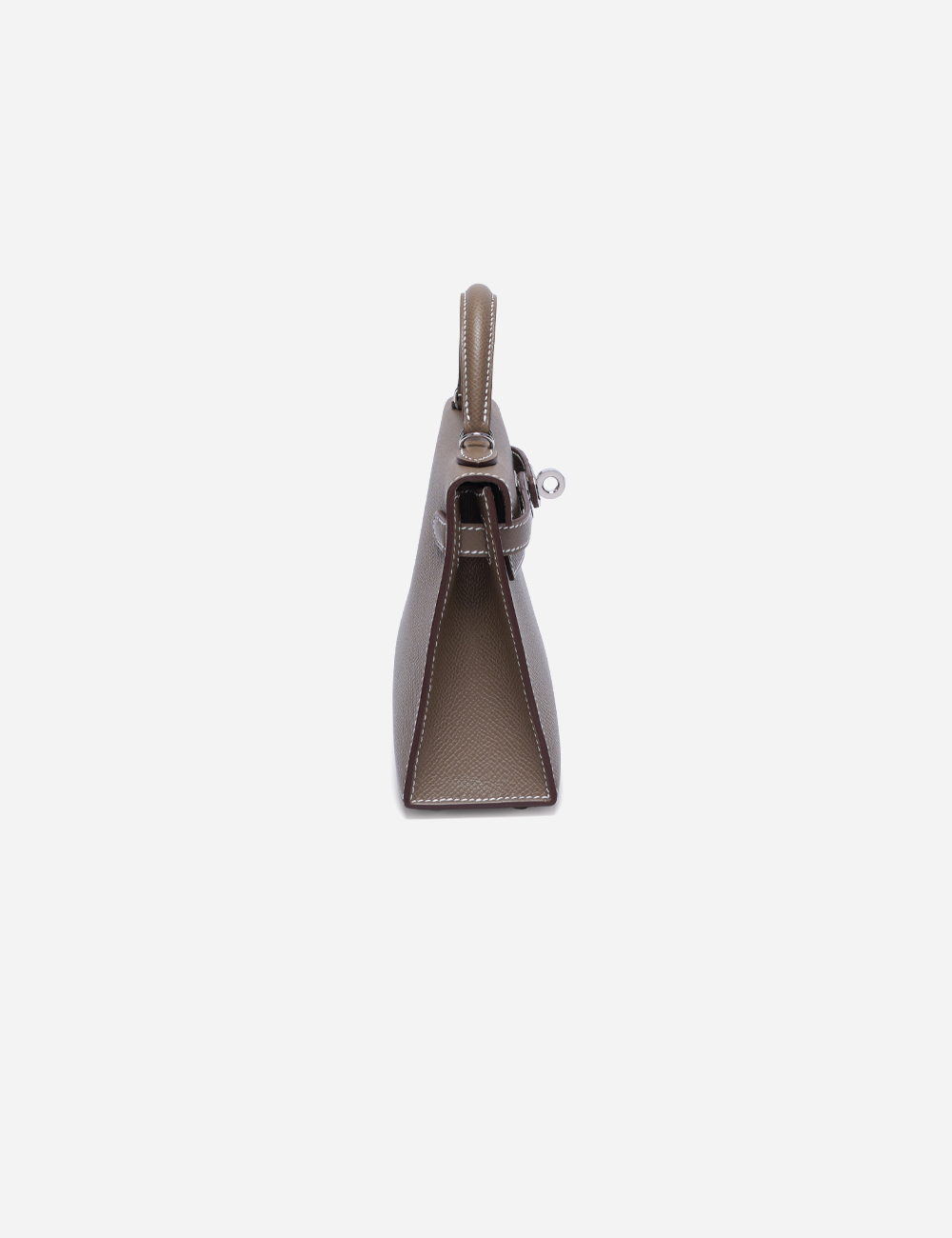 Сумка Hermes Epsom Mini Kelly 20 Palladium Hardware "Etoupe"