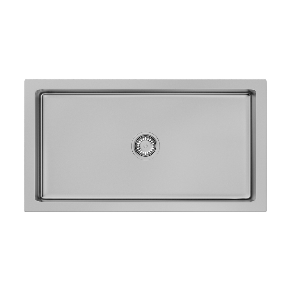 кухонная мойка Omoikiri Mikura 83-SI Natceramic/silver