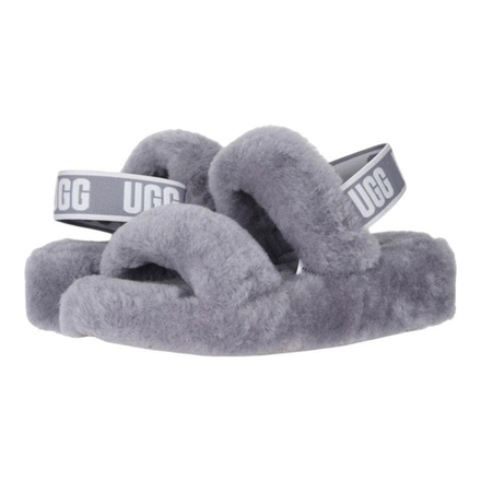 UGG Oh Yeah Slide Grey