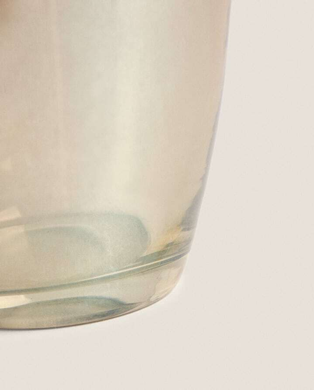 ZARA HOME ВЫСОКАЯ ВАЗА ИЗ ЛЮСТРОВОГО СТЕКЛА