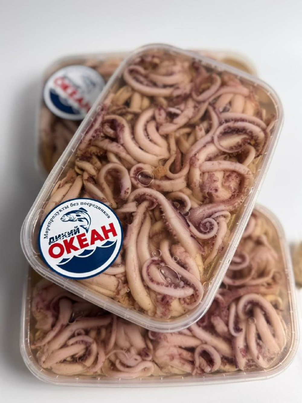 Щупальца кальмара в масле 500гр(банка) 1/6шт (Медвецкий)