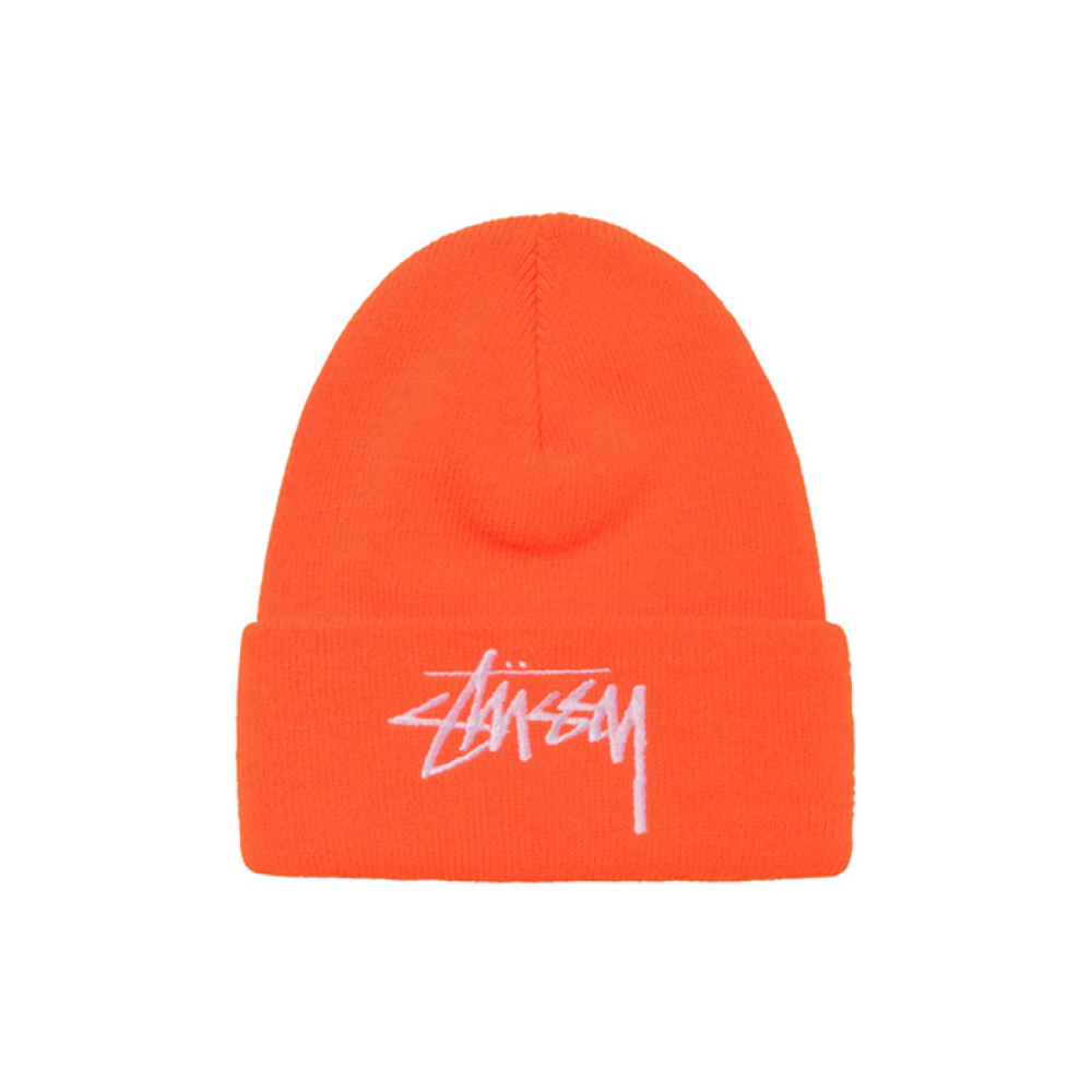 Шапки Stussy Big Stock Cuff Beanie logo, 1321004