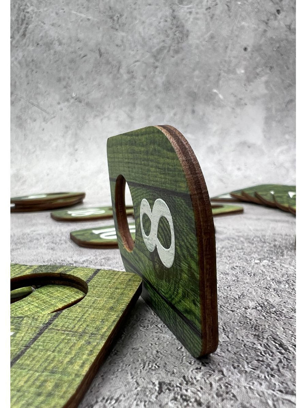 Номерки для гардероба 4х6 см