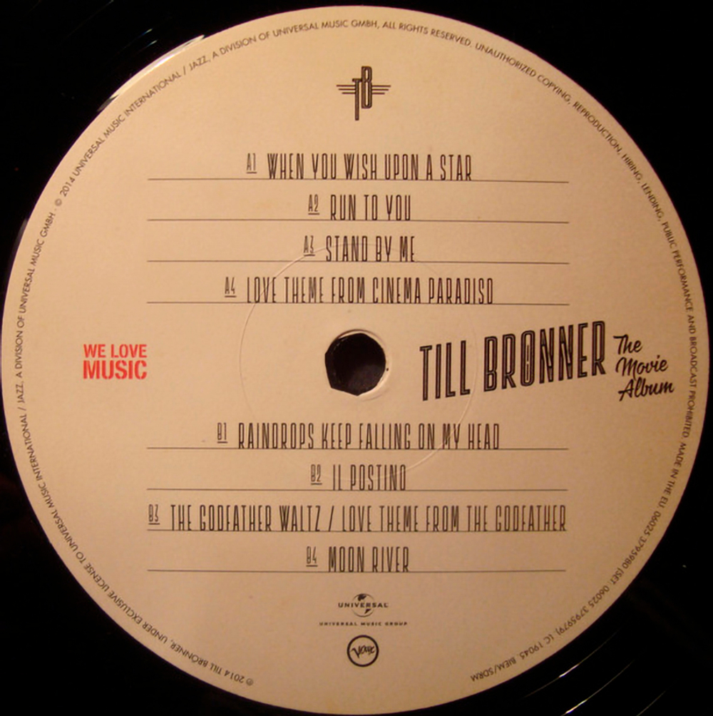 Till Bronner / The Movie Album (2LP)