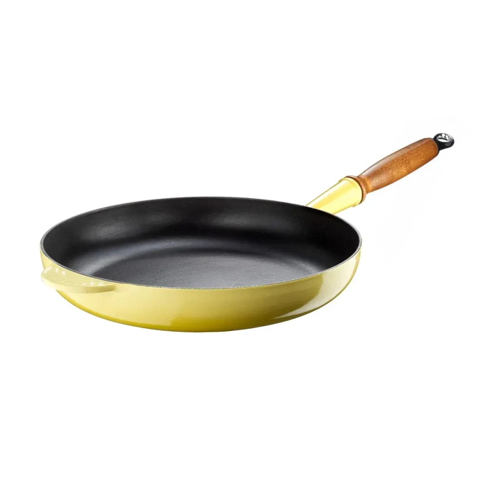Le Creuset Сковорода чугунная 28см 2,6л лимон