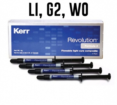 Revolution KIT (LI х2шт, G2, WO *1г), 29515 Kerr