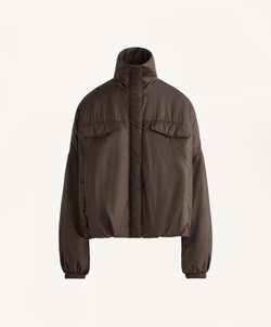 Oysho Водоотталкивающая куртка-баллон FELLEX® AEROGEL, коричневый