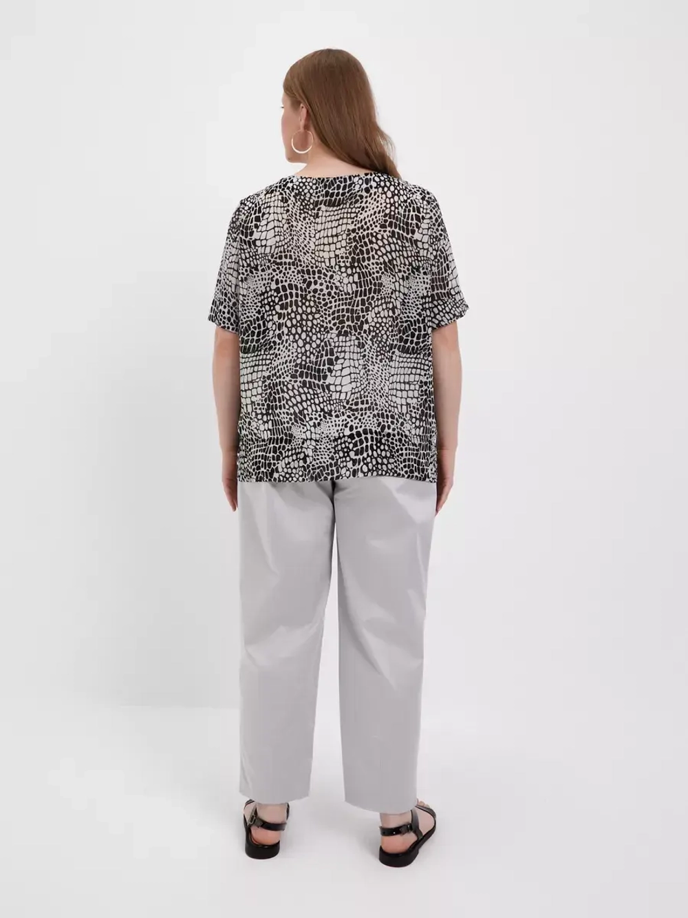 Блузка шифоновая