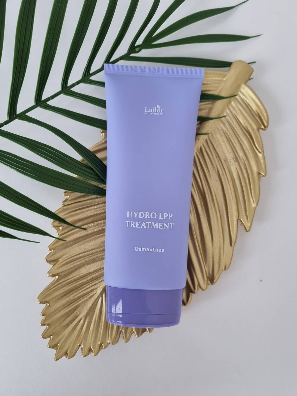 Маска увлажняющая для сухих и поврежденных волос Lador eco hydro LPP treatment MAUVE EDITION