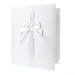 Альбом для фотографий (свадебный) "Белый танец" (28*33*4,5см.) на 240 фотографий (10*15см.) + 3-и ма