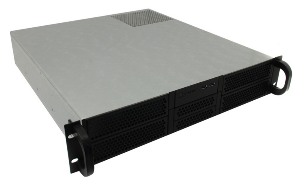 Корпус серверный 2U Procase RE204-D4H2-FE-65