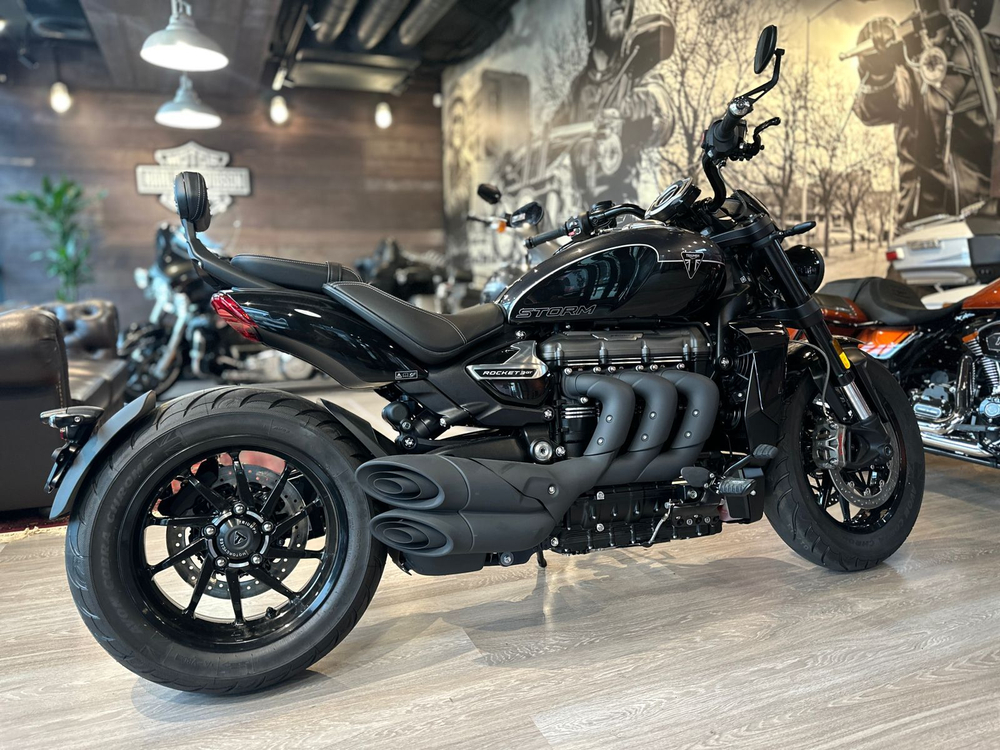 Triumph Rocket 3 GT STORM Granite / Sapphire Black