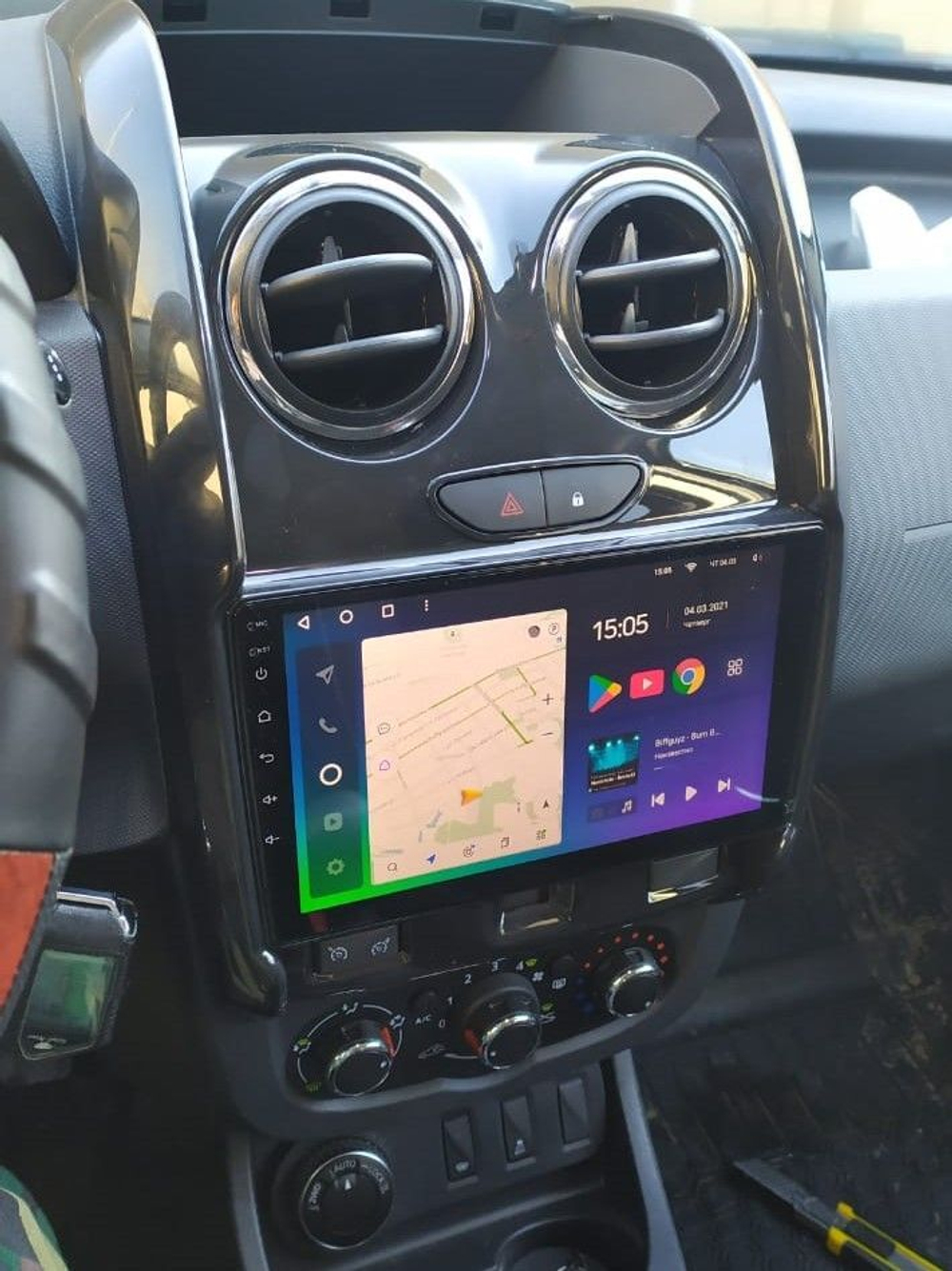 Магнитола для Renault Duster 2015-2020, Lada Largus 2021+ - Vomi ZX596R9-7862 Android 10, ТОП процессор, SIM-слот