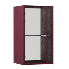 SoundCube RV UNO+ з/с-стекло SDC-1.2-GL Бордовый/Морская галька/Антрацит/Прозрачный/Серый 1300*1070*2