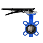 Water Butterfly Valve Elephant WCB-316L-VITON 232PSI, body material - stainless steel WCB, disk material - stainless steel 316L, seal - VITON, handwheel operated