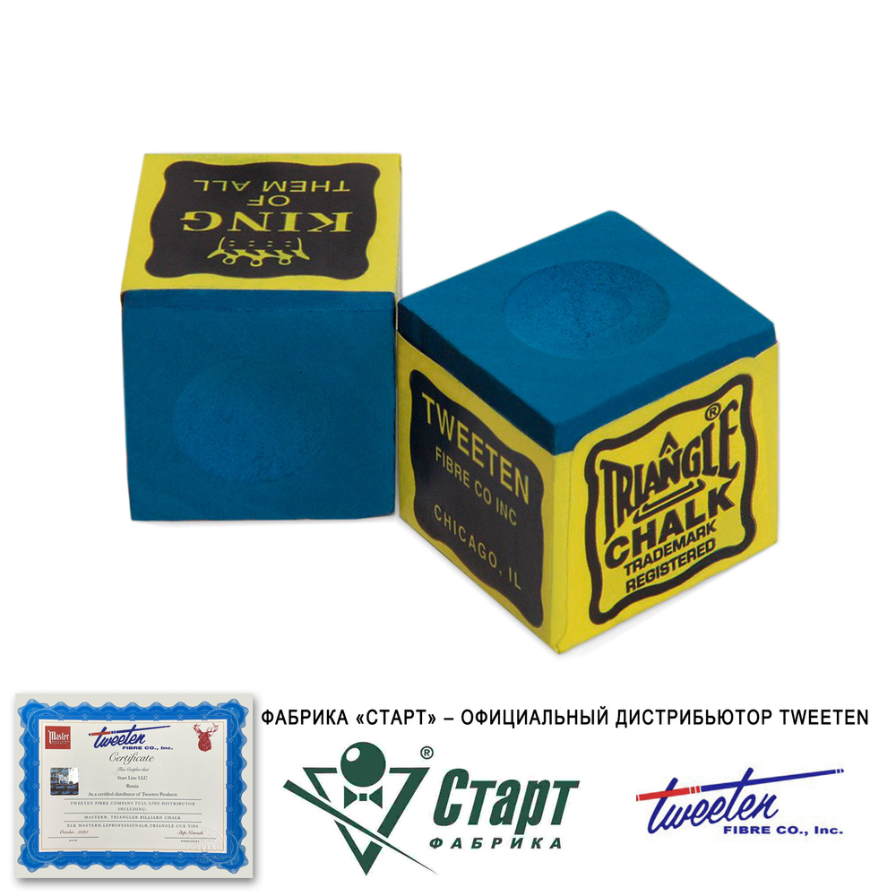 Мел Tweeten Triangle синий (72 шт)