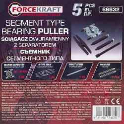 Съемник сегментного типа 30-50мм, 5пр. FORCEKRAFT FK-66632