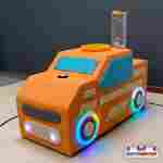 Воздушный фонтан «Машинка» с подсветкой, 120×60×120 см