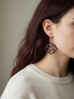 Серьги Геометрия