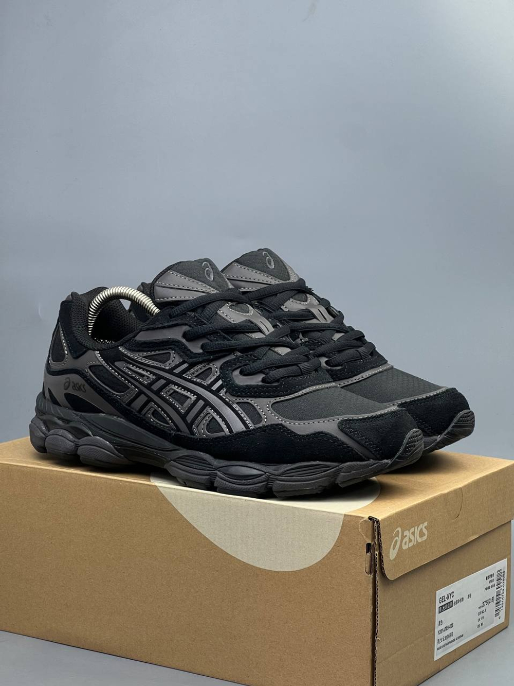 Кроссовки Asics GelNYC GoreTex ТЕРМО #321 (черн.)