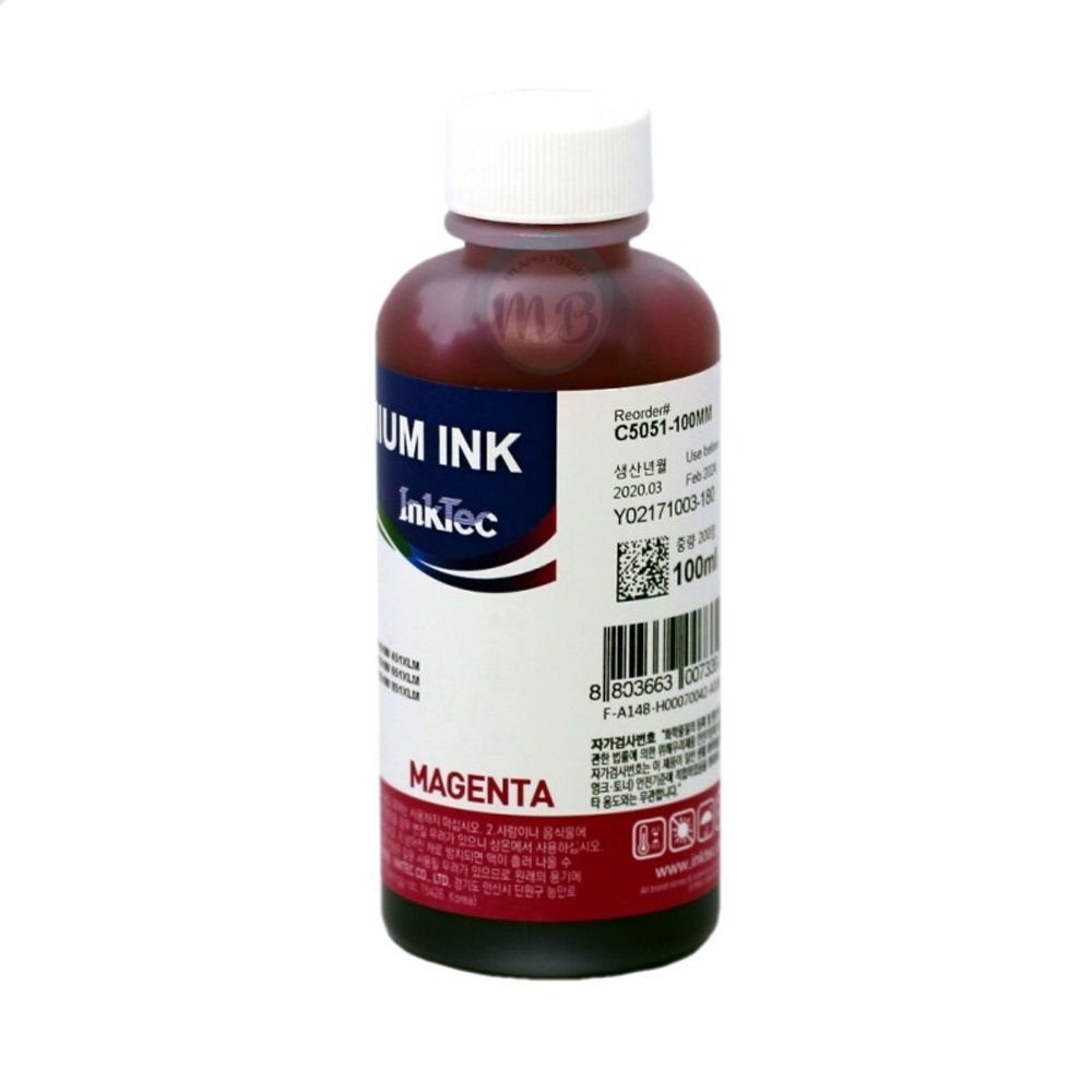 Чернила InkTec C5051-100MM для CANON CLI-451/551M (100мл), magenta