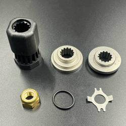 Набор для крепления винта (2 втулки; 2 шайбы; гайка) Mercury 40-60 (835257Q12)  (JSP)