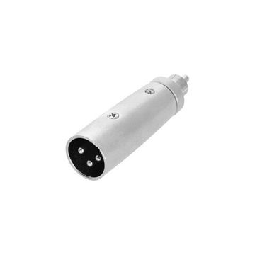 Adam Hall K4ARM2XM3 - адаптер RCA (M) - XLR (M), металлический