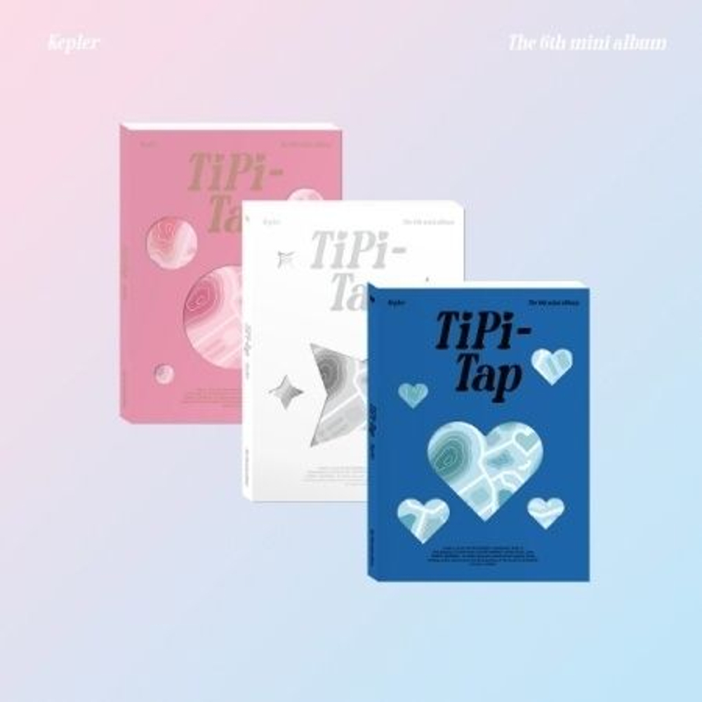 Альбом Kep1er - TIPI-TAP 6th Mini Album 3 Version SET