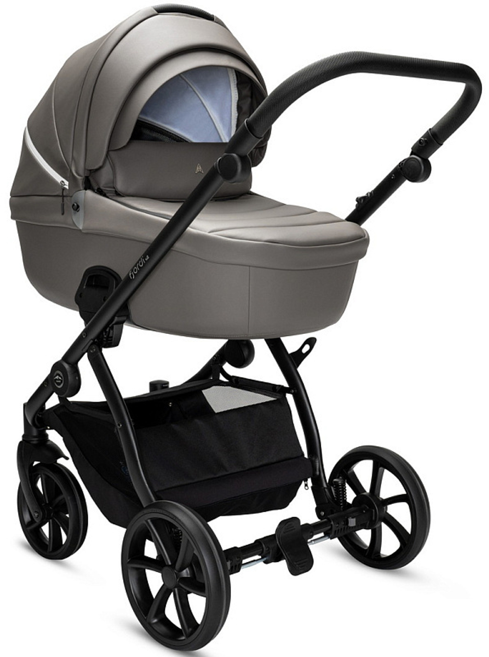 Детская коляска Noordi Fjordi Leather V2 2 в 1 1462803 Stone Grey