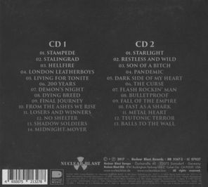 Accept / Restless And Live (Blind Rage - Live In Europe 2015)(RU)(2CD)