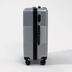 Чемодан маленький 24" кодовый замок, цвет серебряный