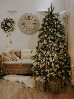 Искусственная елка Кремлевская 270 см, хвоя: литые ветки и пленка ПВХ