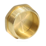 Заглушка латунь Ду 25 (1") НР VALFEX VF.583.L.100
