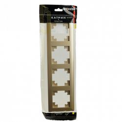 Рамка на 4 поста Stekker Катрин 49609