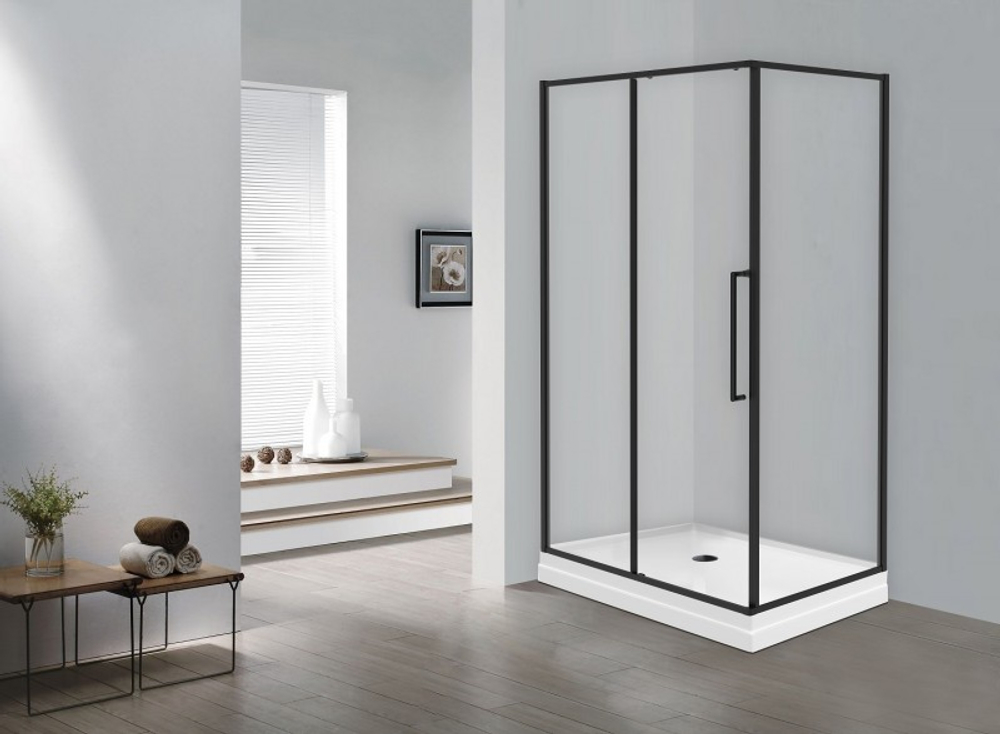 Ограждение душевое ESBANO ESS-119PS-B 110x90x195