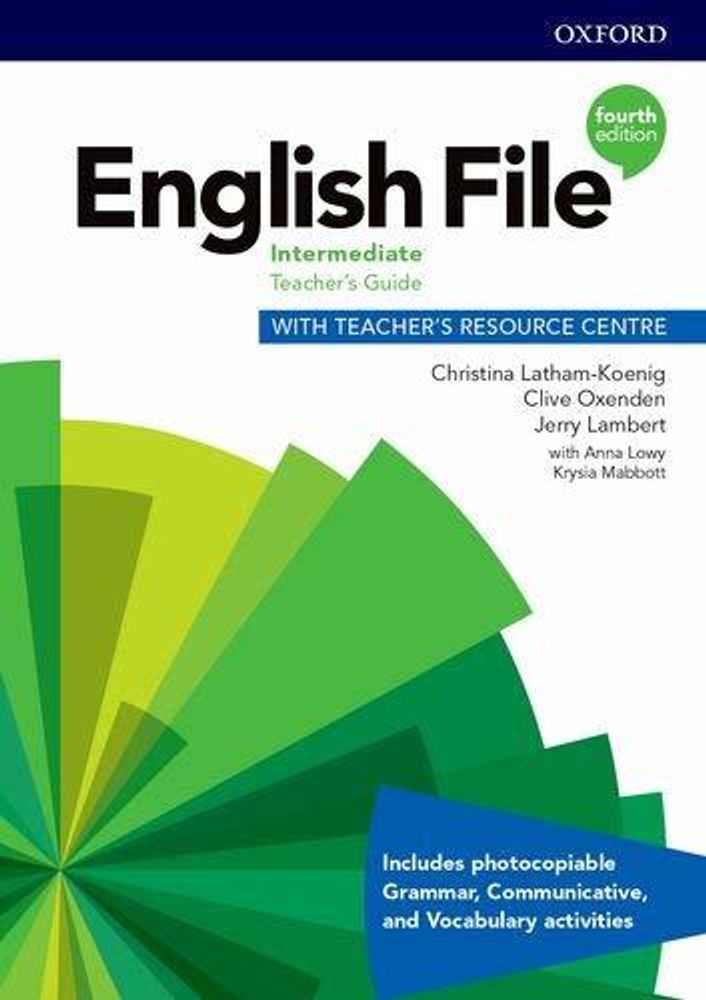 ENGLISH FILE INT 4E TB + TEACHER RES CENTRE PK