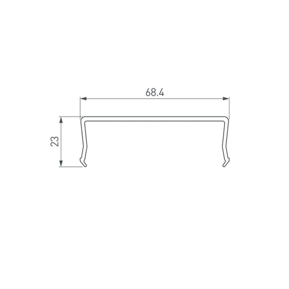 Экран SL-W68-2000 OPAL (Arlight, Пластик) 019312(1)