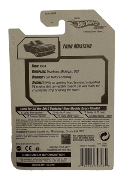 Hot Wheels Treasure Hunt Ford Mustang (2009)