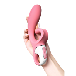 Вибратор кролик Satisfyer Hug me - постоянной контакт с клитором (+приложение)