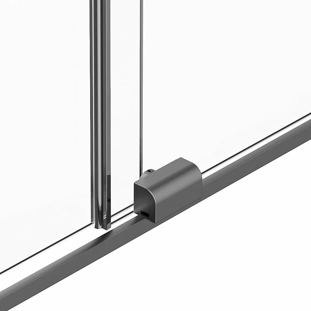 Душевая перегородка Vincea Walk-In VSW-1WSL120CGGM 120 профиль вороненая сталь/стекло тонированное