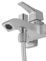 Смеситель для ванны с душем WONZON & WOGHAND FLEX, Брашированный никель (WW-88037072-BN)