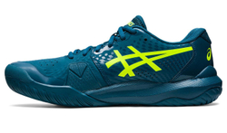 Мужские кроссовки теннисные Asics Gel-Challenger 14 - restful teal/safety yellow