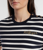 Футболка GOLD BUTTON C-NK SS Tommy Hilfiger - темно-синий(WW0WW41211)