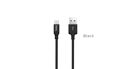 USB cable Micro 2m Hoco X14, 1.7A. black