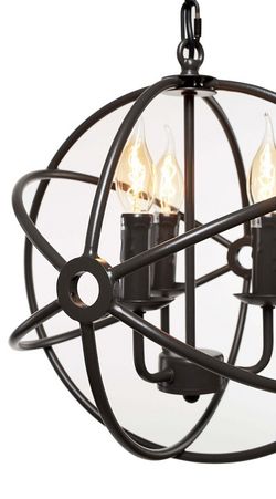 Подвесная люстра Loft it Foucaults Orb LOFT1192-4