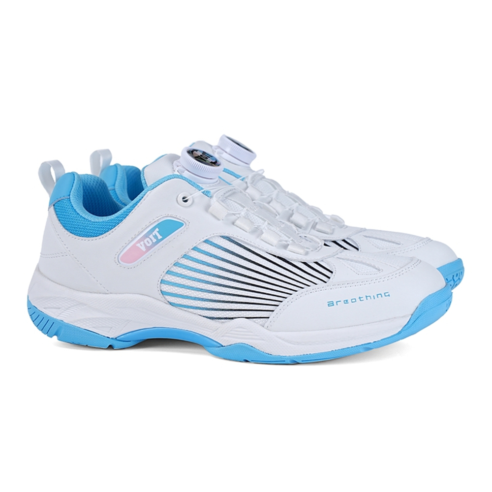 VOIT Wear resistant, Lightweight, Breathable, And Non slip. Low top Training Shoes Unisex White Blue